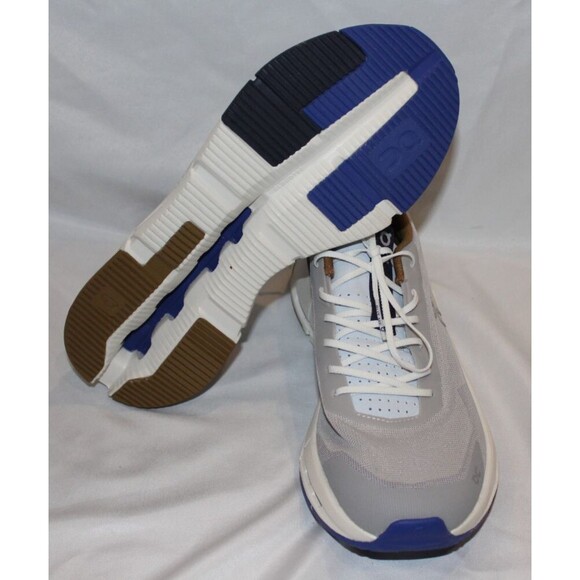 ON CLOUD WOMEN'S CLOUDNOVA FOAM RUNNING ATHLETIC SNEAKERS‎ SILVER/HEATHER NEW - Picture 6 of 8